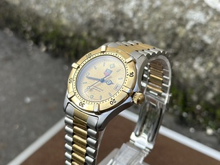 Horloge, Tag Heuer, 200m, Staal/Goud